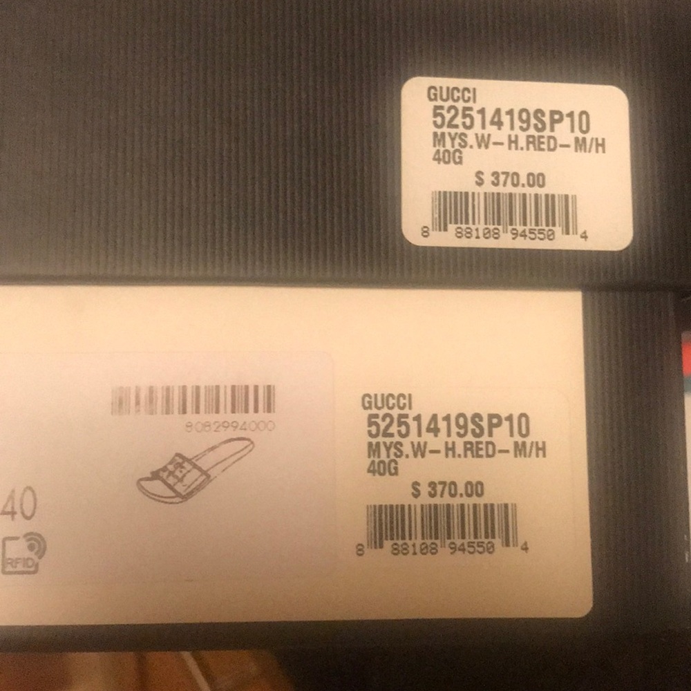 Gucci Pursuit Canvas Pool Slides - Picture 4 of 8